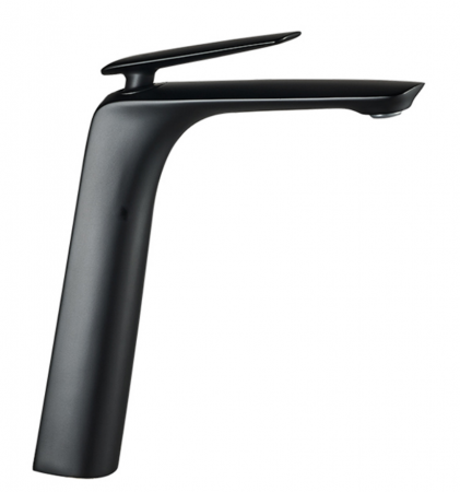 Baterie lavoar inaltata, alama, kit instalare inclus, negru RV7401HB [2]