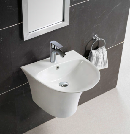 Lavoare - Lavoar suspendat alb din ceramică sanitară