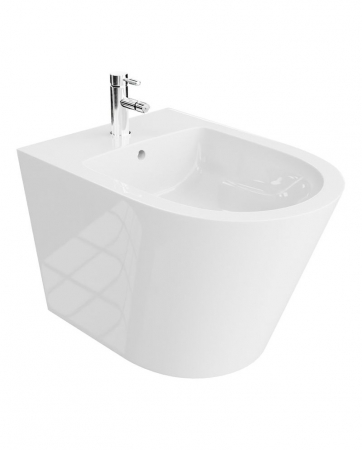Set 6 in 1 Rezervor incastrat Visam Slim 80 clapeta alba/gri/negru  cu Vas WC Suspendat Galve alb si capac UV softclose + Cadru Metalic cu Bide Galve Alb Suspendat [2]