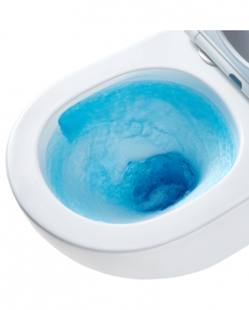 Set 6 in 1 Rezervor incastrat Visam Slim 80 clapeta alba/gri/negru  cu Vas WC Suspendat Galve alb si capac UV softclose + Cadru Metalic cu Bide Galve Alb Suspendat [3]
