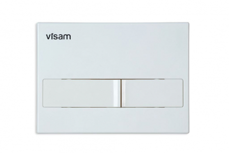 Set Cadru Metalic Incastrat cu Rezervor Visam 80 Slim + Clapeta Alb/Gri/Negru [2]