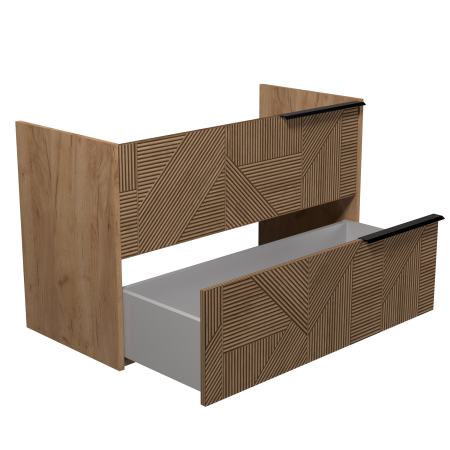 Mobilier baie Suspendat Cubic Wood 91 [8]