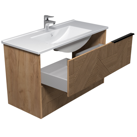 Mobilier baie Suspendat Cubic Wood 91 [1]