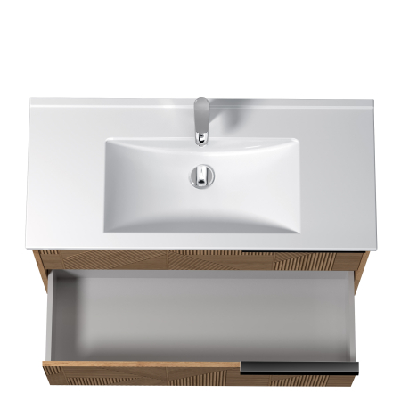 Mobilier baie Suspendat Cubic Wood 91 [5]