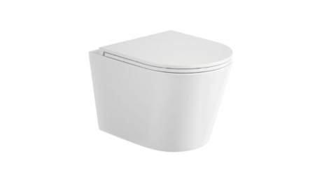Set Vas WC suspendat Rimless si Capac SoftClose cu Vas Bide [3]