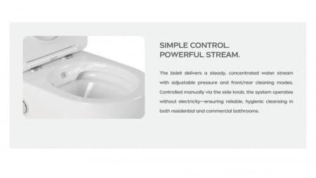 Vas WC suspendat Rimless si Capac SoftClose cu functie bide integrata [4]