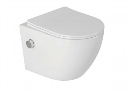 Vas WC suspendat Rimless si Capac SoftClose cu functie bide integrata [2]