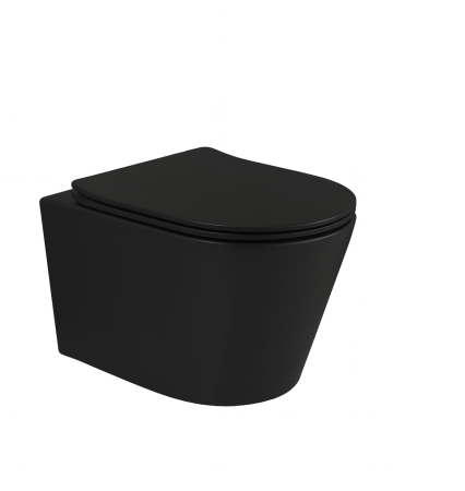 Set Vas WC suspendat rimless cu capac Softclose + Bideu Sinto  Suspendat [2]