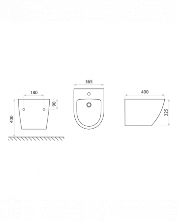 Set Vas WC suspendat rimless Sofi Slim cu capac Softclose + Bideu Sofi  Suspendat [5]