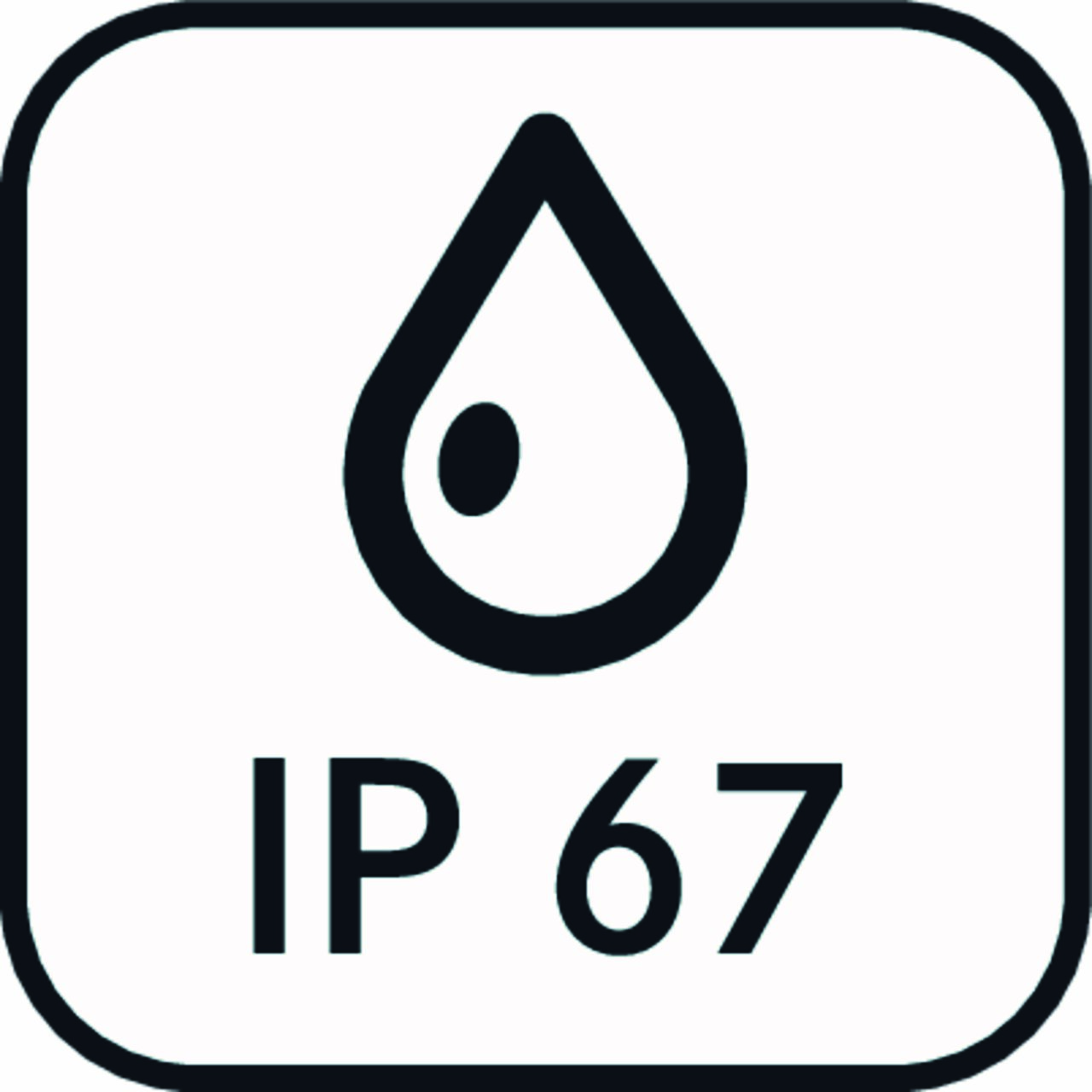 Protection against dust and water splashes IP67