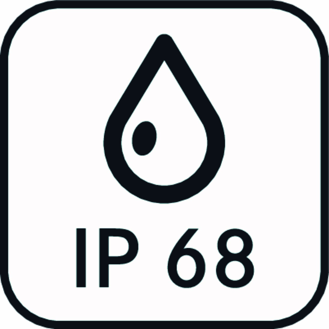 Display device: IP68 dust and spray protection