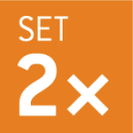 Set de 2 buc