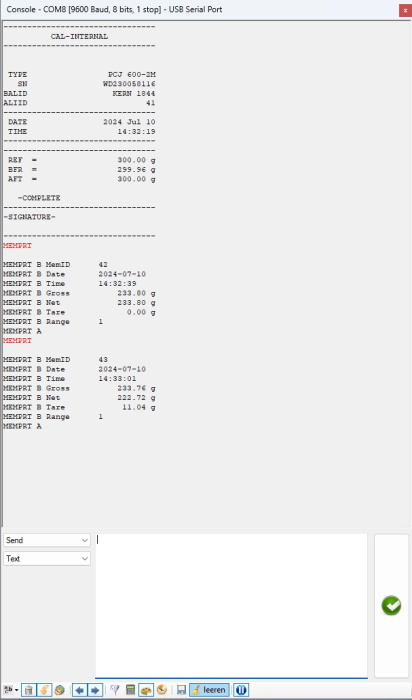 BalanceConnection Standard KERN SCD-4.0-DLS05 - Software - KERN Software [3]