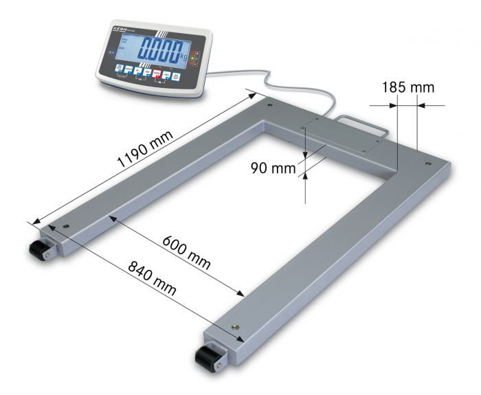 Cantar pentru paleti KERN UFB 1.5T0.5M imagine principala [6]
