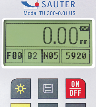 Dispozitiv ultrasonic pentru masurarea grosimii SAUTER TU 80-0.01US imagine principala [5]