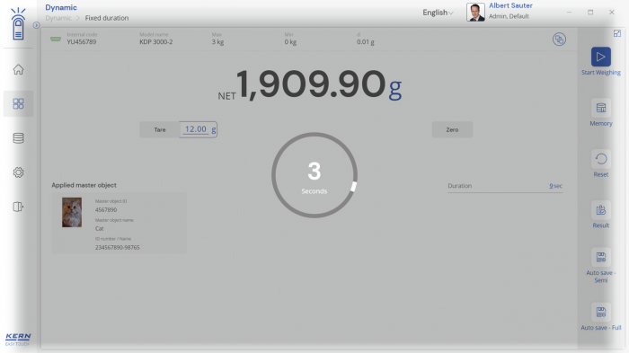 KERN EasyTouch SET-05 Dynamic imagine principala [12]