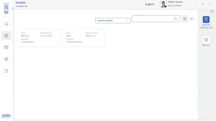 KERN EasyTouch SET-07 Variable imagine principala [6]