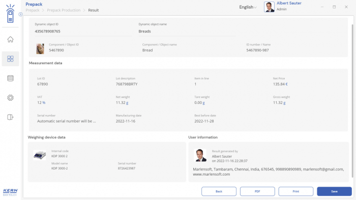 KERN EasyTouch SET-17 PrePack imagine principala [10]