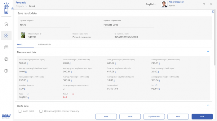 KERN EasyTouch SET-17 PrePack imagine principala [8]