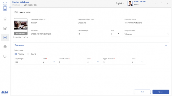 KERN EasyTouch SET-31 Tolerance imagine principala [7]