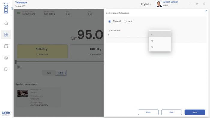 KERN EasyTouch SET-31 Tolerance imagine principala [3]