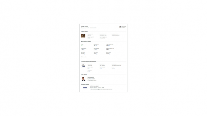 KERN EasyTouch SET-33 Target Count imagine principala [5]