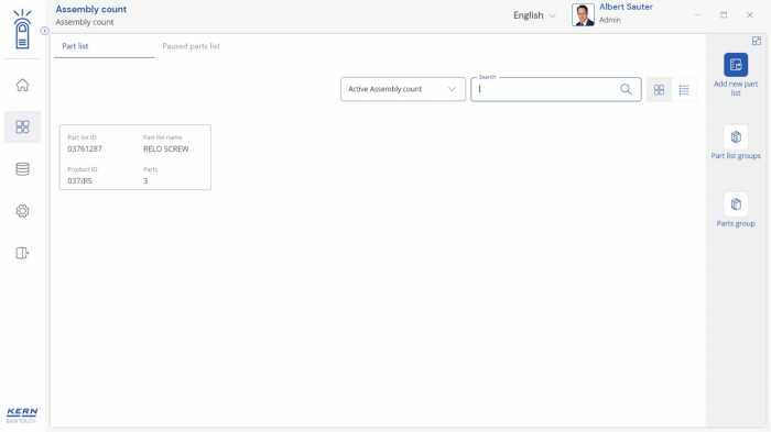 KERN EasyTouch SET-35 Assembly Count imagine principala [10]