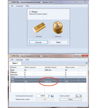 Tester de aur SAUTER TN GOLD 80 imagine principala [5]