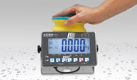 Cantar cu platfoma cu display din INOX KERN IXS 6K-3M [3]