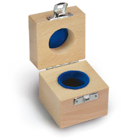 Cutie din lemn pentru set de greutati KERN 317-150-100
