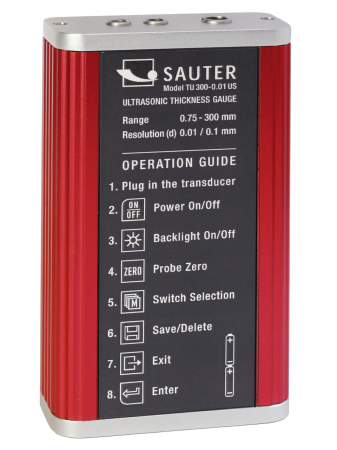 Dispozitiv ultrasonic pentru masurarea grosimii SAUTER TU 300-0.01US imagine principala [3]