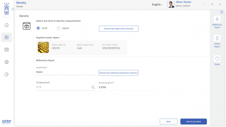 KERN EasyTouch SET-04 Density imagine principala [4]