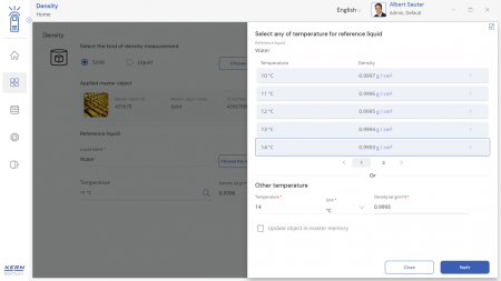 KERN EasyTouch SET-04 Density imagine principala [3]