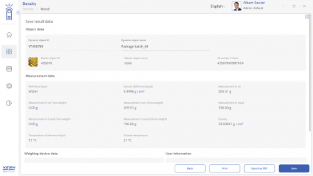 KERN EasyTouch SET-04 Density imagine principala [1]