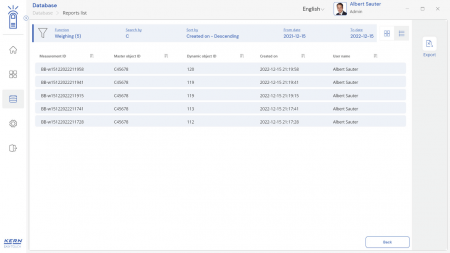 KERN EasyTouch SET-05 Dynamic imagine principala [9]