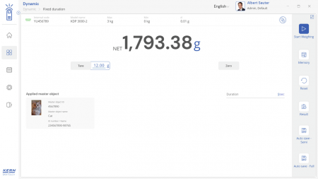 KERN EasyTouch SET-05 Dynamic imagine principala [6]