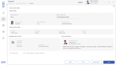 KERN EasyTouch SET-05 Dynamic imagine principala [5]