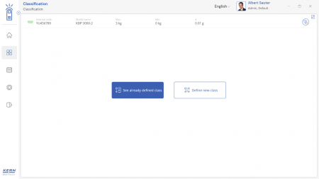 KERN EasyTouch SET-06 Classification imagine principala [8]
