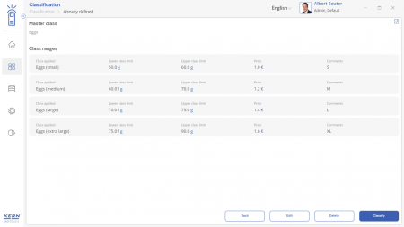 KERN EasyTouch SET-06 Classification imagine principala [6]