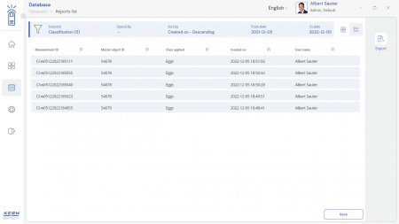 KERN EasyTouch SET-06 Classification imagine principala [9]