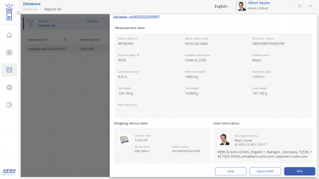 KERN EasyTouch SET-07 Variable imagine principala [4]