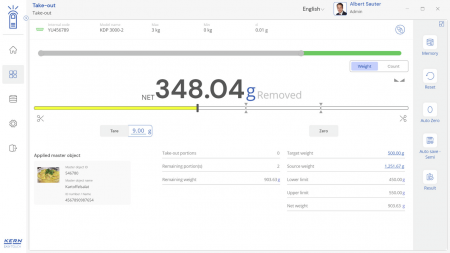 KERN EasyTouch SET-08 Take-out imagine principala [2]