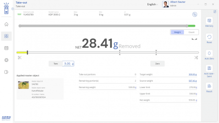 KERN EasyTouch SET-08 Take-out imagine principala [3]
