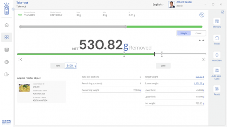 KERN EasyTouch SET-08 Take-out imagine principala [6]