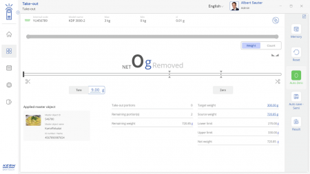 KERN EasyTouch SET-08 Take-out imagine principala [8]