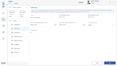 KERN EasyTouch SET-11 Safety imagine principala [1]