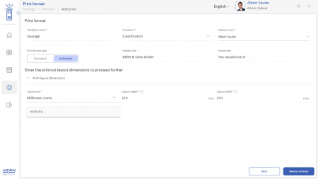 KERN EasyTouch SET-14 Individual Print imagine principala [4]