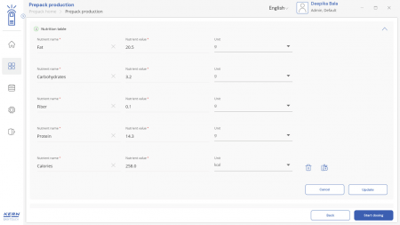KERN EasyTouch SET-17 PrePack imagine principala [2]
