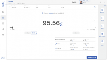 KERN EasyTouch SET-17 PrePack imagine principala [8]