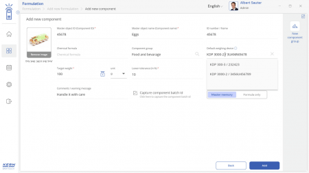 KERN EasyTouch SET-21 Formulation imagine principala [4]